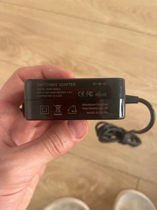 Ładowarka do Lenovo 65W nowa (B0U01-U, 19V 3.42A, 5.5x2.5)