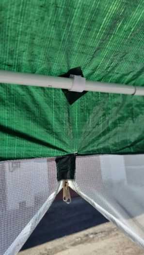 Намет платка з москітною сіткою для пасіки, саду