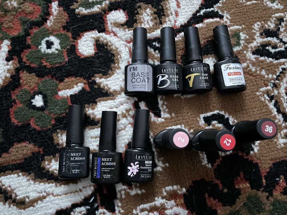 Гель лаки , база , топ