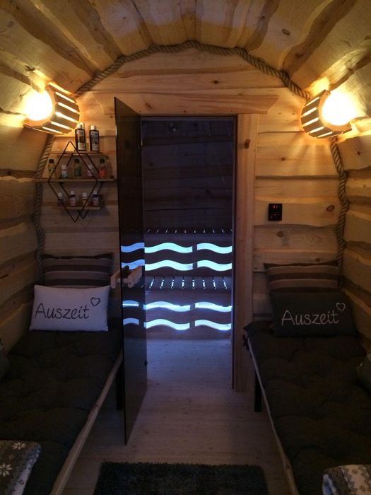 Sauna ogrodowa ocieplona