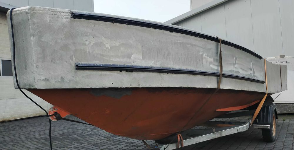 Łódź łódka aluminiowa 6 metrów