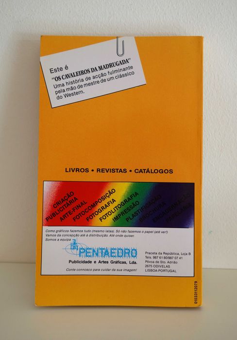 Livro Os Cavaleiros da Madrugada de Frank Gruber