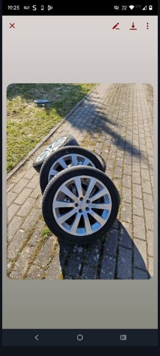 Alufelgi Subaru orginał 17 cali