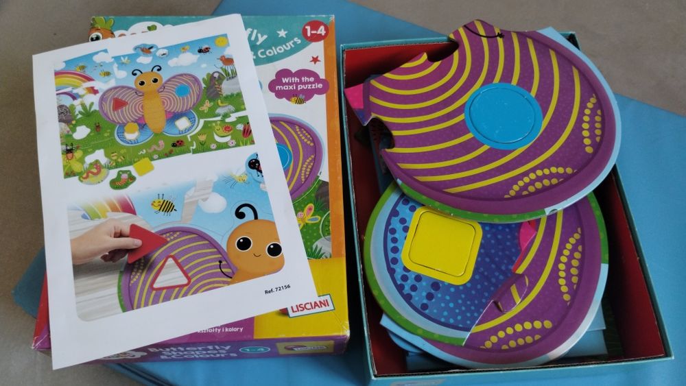 Lisciani puzzle ukladanka dla maluszków