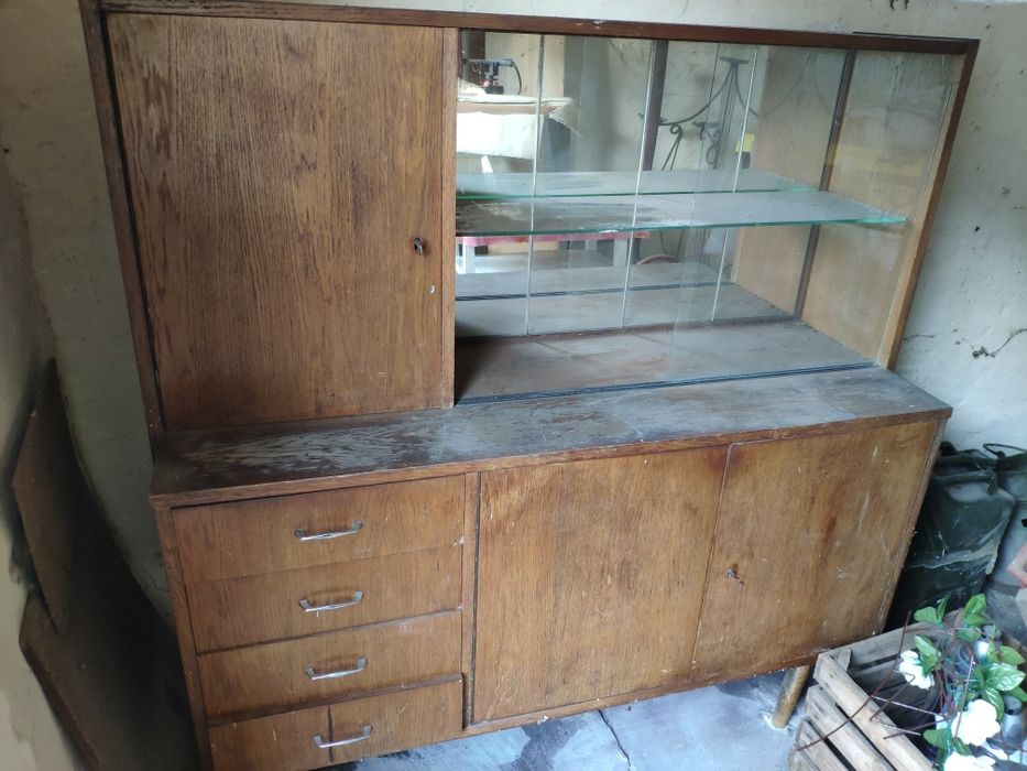 Serwantka kredens witryna do renowacji