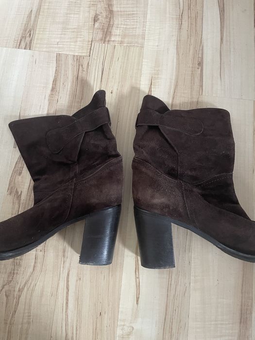 Botki kozaki skórzane Venezia