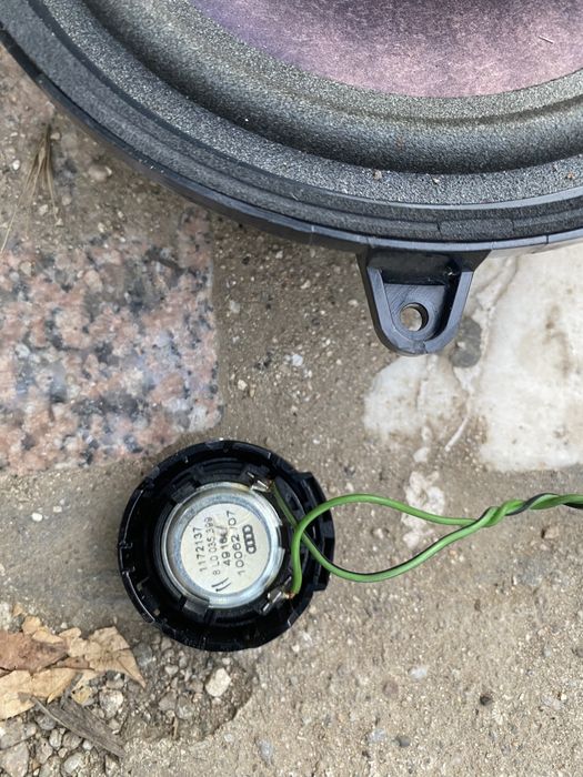 Vendo colunas e tweeters originais audi a3 2002