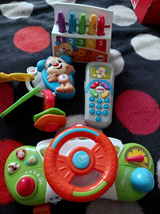 Fisher Price zestaw zabawek interaktywnych/ grajacych, spiewających
