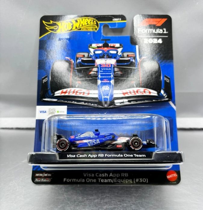 Visa Cash App RB Formula One Team D. Ricciardo #30 Hot Wheels Premium