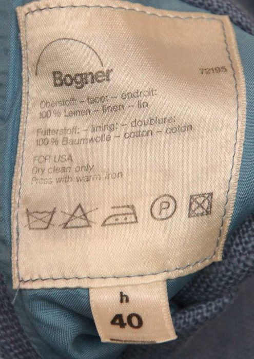 Bogner рр 40 L wmns льняной пиджак олений рог