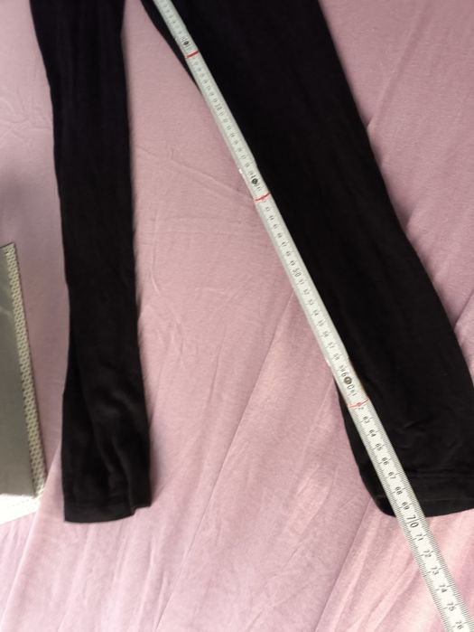 Czarne bawełniane spodnie getry legginsy esmara 40 42 stan bdb