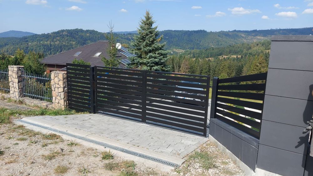 OGRODZENIE PANELOWE PALISADOWE Palisada ogrodzeniowa panel podmurówka