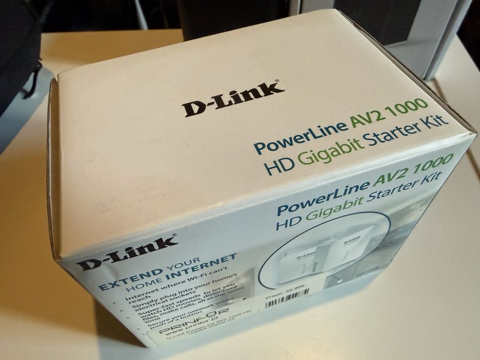 Extensor Rede por linha elétrica D-Link AV2 Gigabit