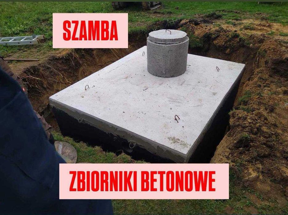 Szambo Betonowe Kanał Samochodowy Piwnica Ogrodowa MOGILNO,STRZELNO
