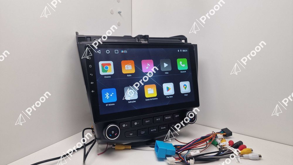 Auto Radio Honda Accord 7 2 Din Ano 2003 até 2008