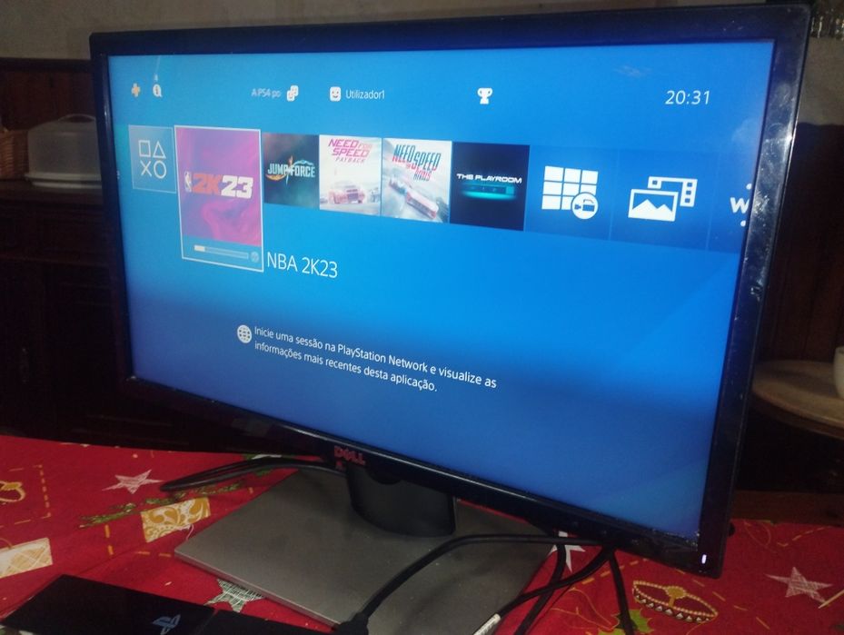 PlayStation 4 Fat 500g+monitor Dell Full Hd 2018