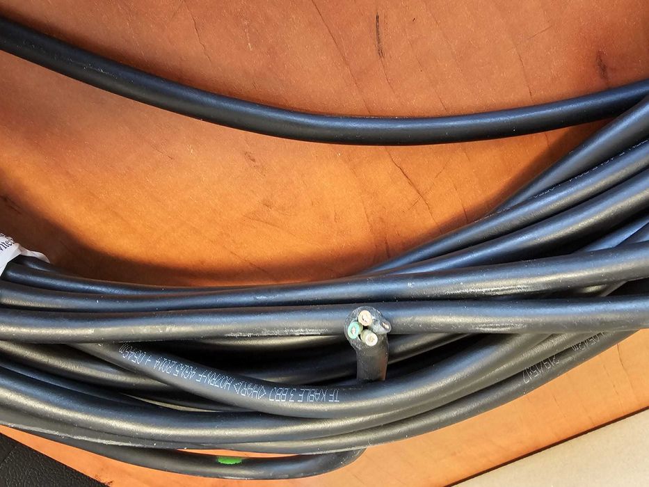 kabel TFKable – 3 BBJ HAR H07RN-F 4G 1,5 dwa kawałki 29m + 56m