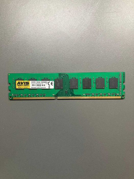 Оперативная память DDR3 16Gb для систем AMD AVIS AD3F-1600AM3/16