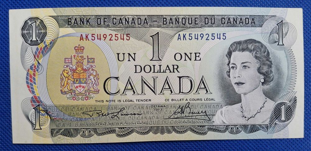 Canadá - 1 dollar 1973 (q/nova)