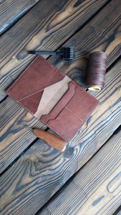 Докхолдер для паспорта, автодокументов, карт. Ручная работа.