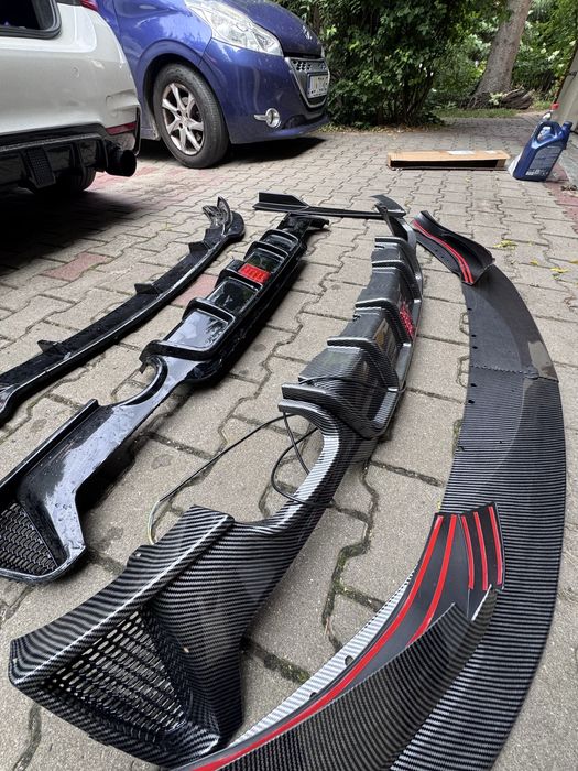 Dokladki bmw f32 dyfozor/spliter/progi