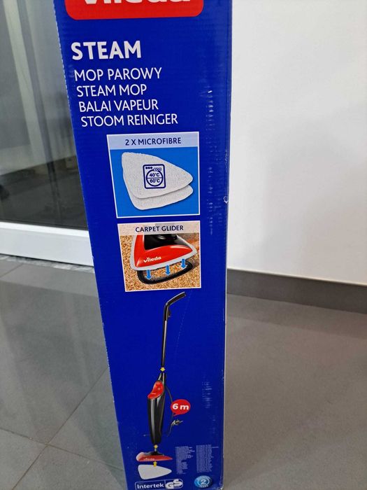 Máquina de limpeza a vapor vileda 157159