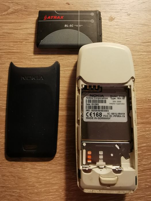 Telefon Nokia 3100, sprawna, części
