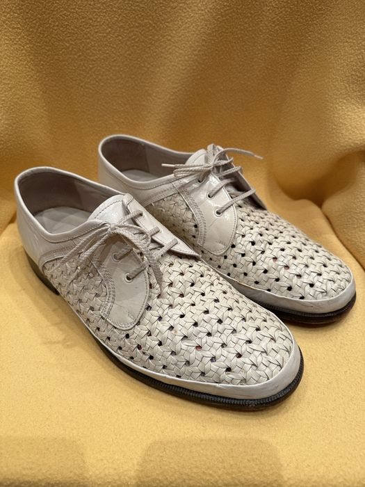 Męskie eleganckie buty na lato rozmiar 46 nowe 400 €  kupione w Italy