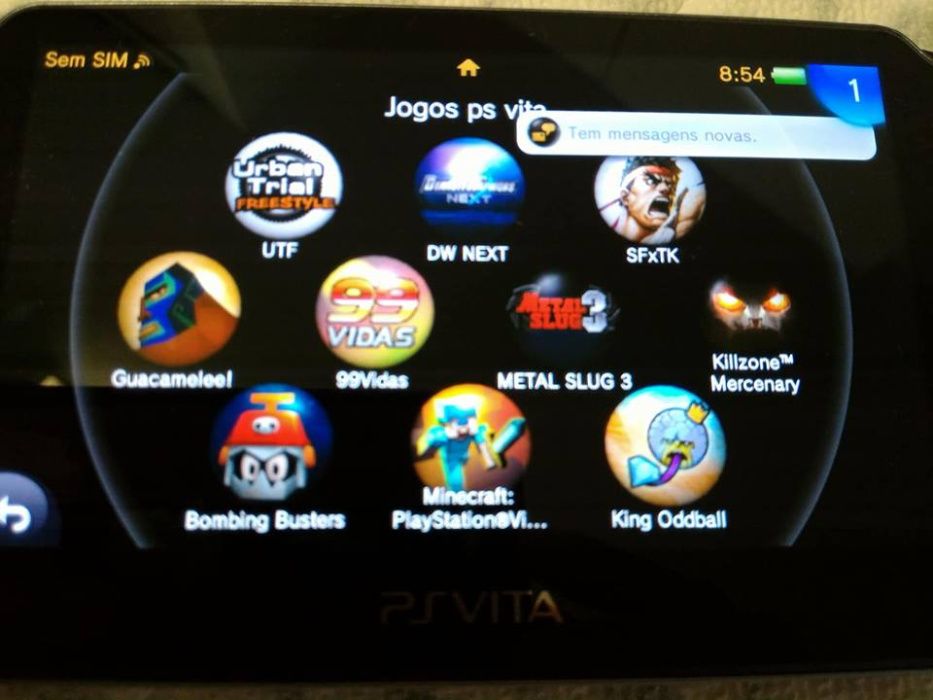 consola PS VITA 3G + 24 jogos Nova