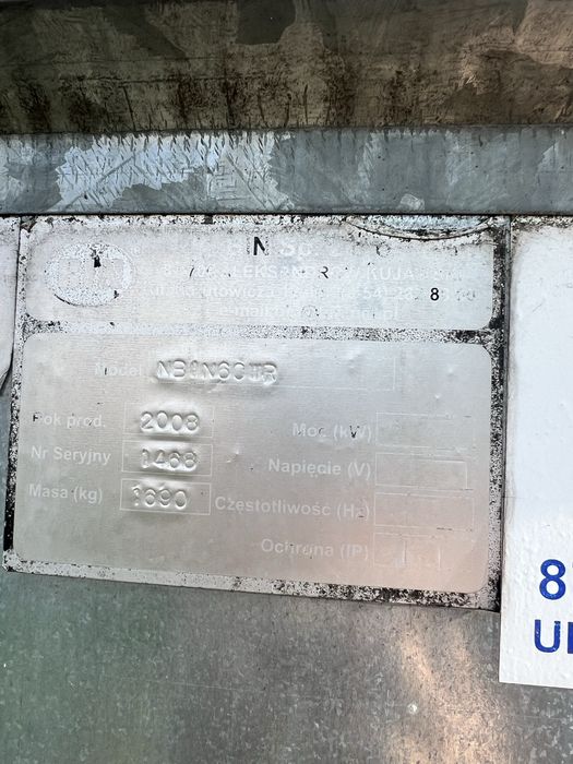 Zbiornik na zboże 70 ton NBIN60WR