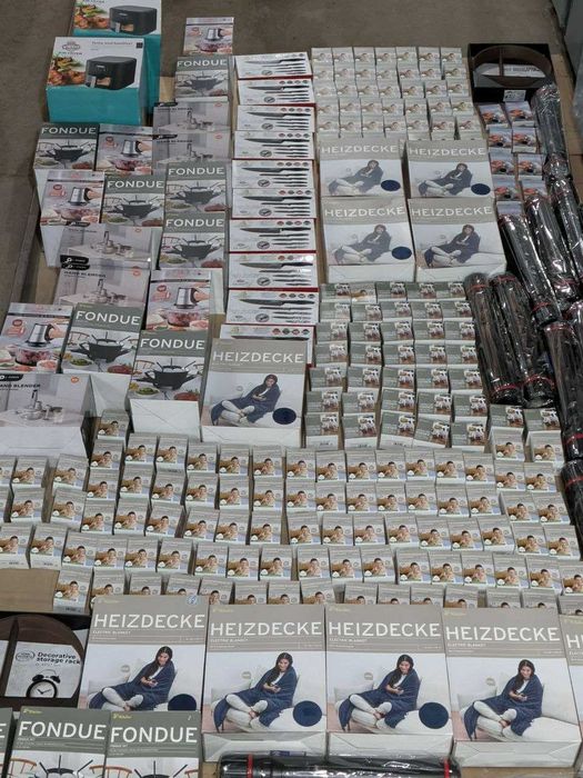 Мікс товарів електроніка – вигідна палета від ліквідаторів! 184 кг!