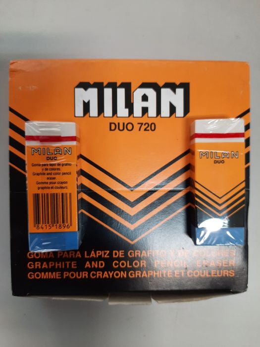 Caixa borrachas Milan