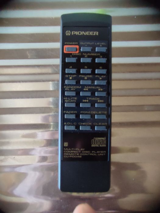 Pioneer PD-M603 com comando original e manual