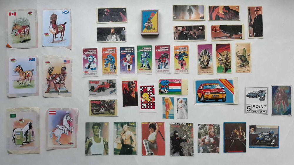 Коллекционные детские наклейки кэпсы вкладыши от жвачки ссср