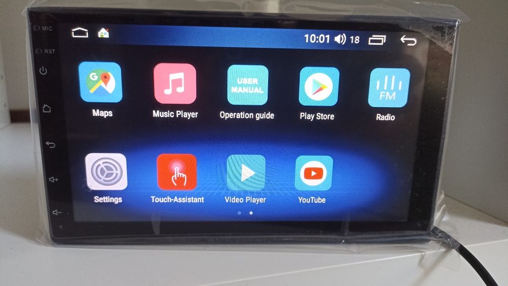 Auto Radio Android 2DIN de Ecra tactil - 4GB/604GB  - Com camara traseira - GPS