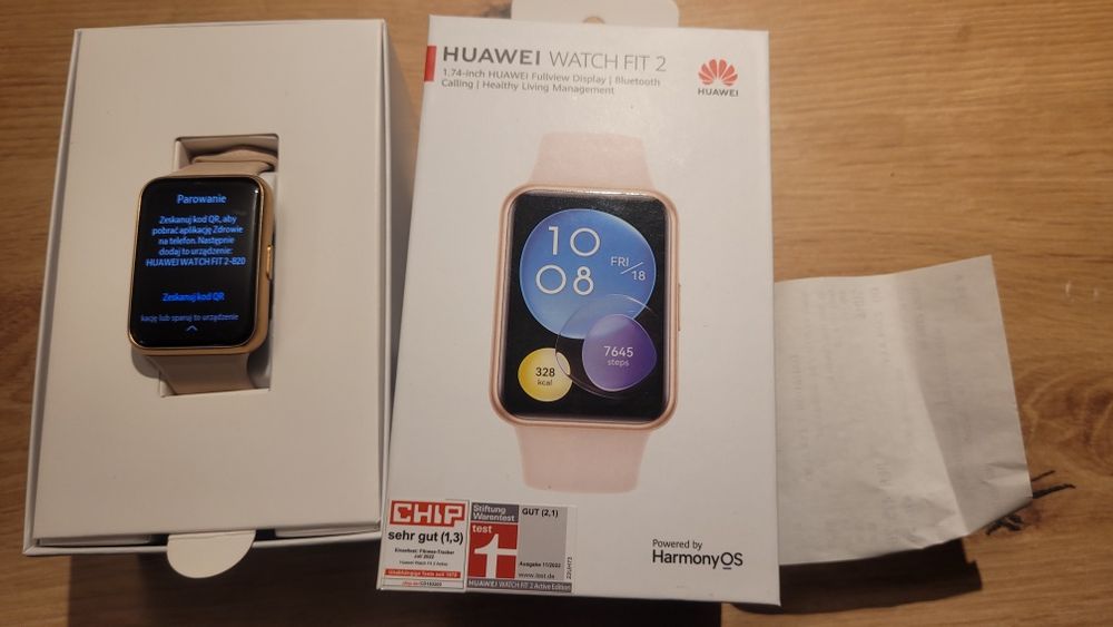 Zegarek Huawei Watch Fit 2 Active Smartwatch Głośnik Muzyka krokomierz