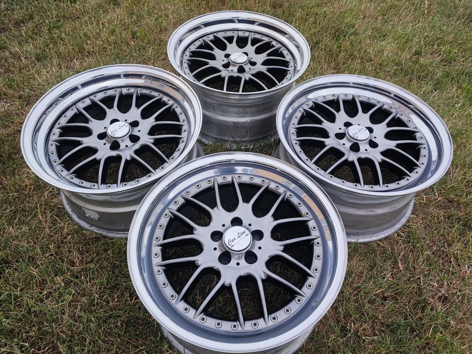 Felgi Carline Dynatech M1 17" 8.5/9 5x100 Golf Corrado Vento Passat Skoda Seat 3tlg volkswagen vw