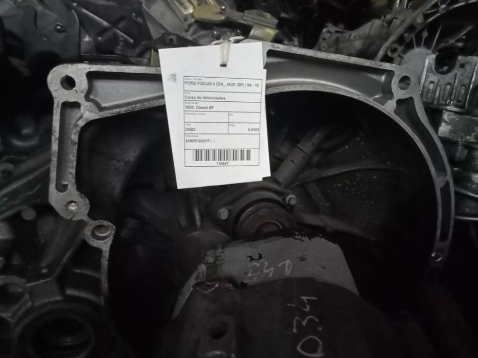 Caixa velocidades Ford Focus II 1.6 TDCI / 3M5R7002YG