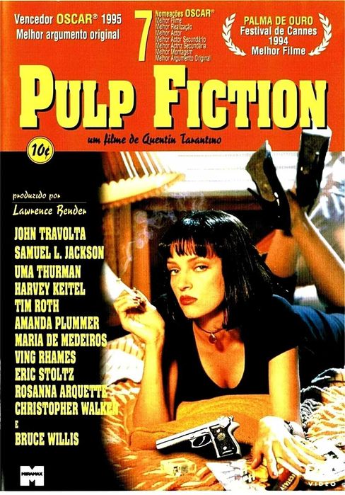 Pulp Fiction DVD   TRAVOLTA
