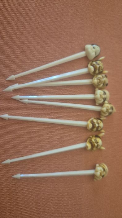 Palitos e velas antigas