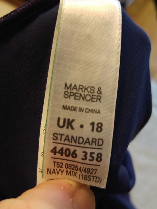 Strój kąpielowy jednoczęściowy M&S