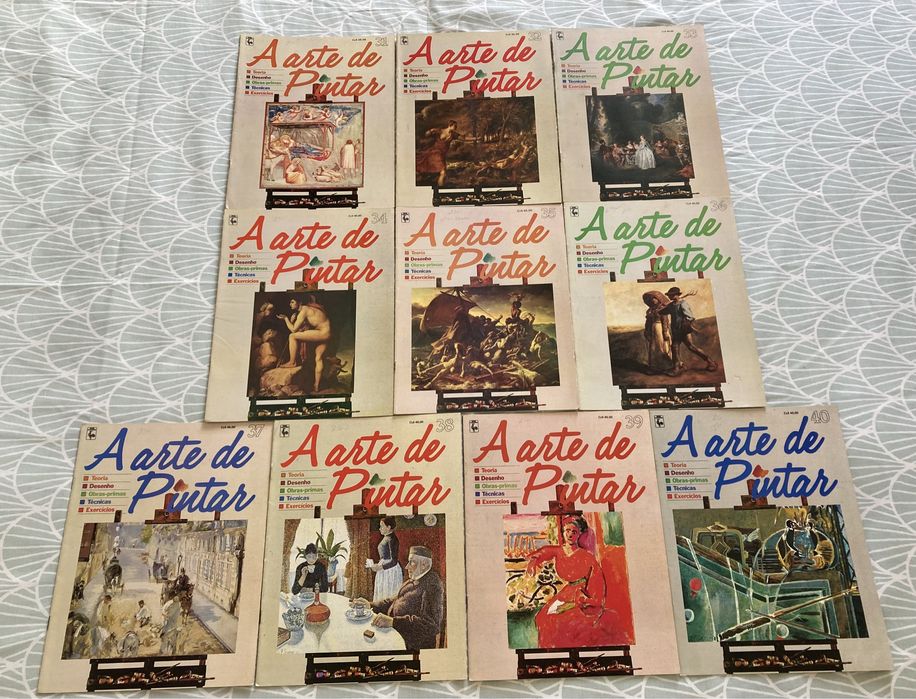 40 Revistas Colecção “A Arte de Pintar”
