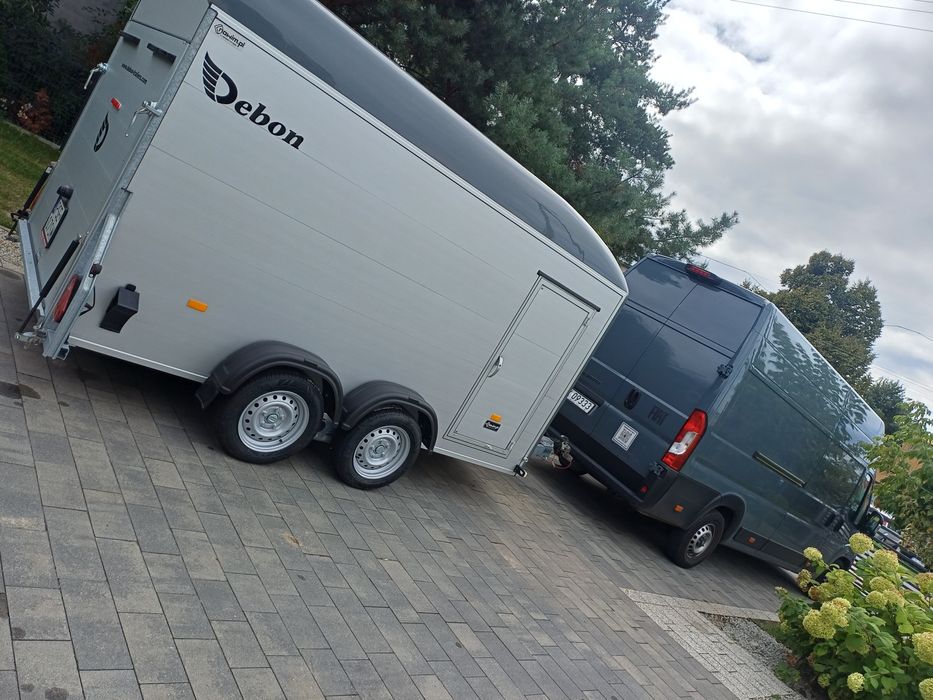 Przyczepa towarowa na wynajem DEBON CHEVAL LIBERTE do przeprowadzki