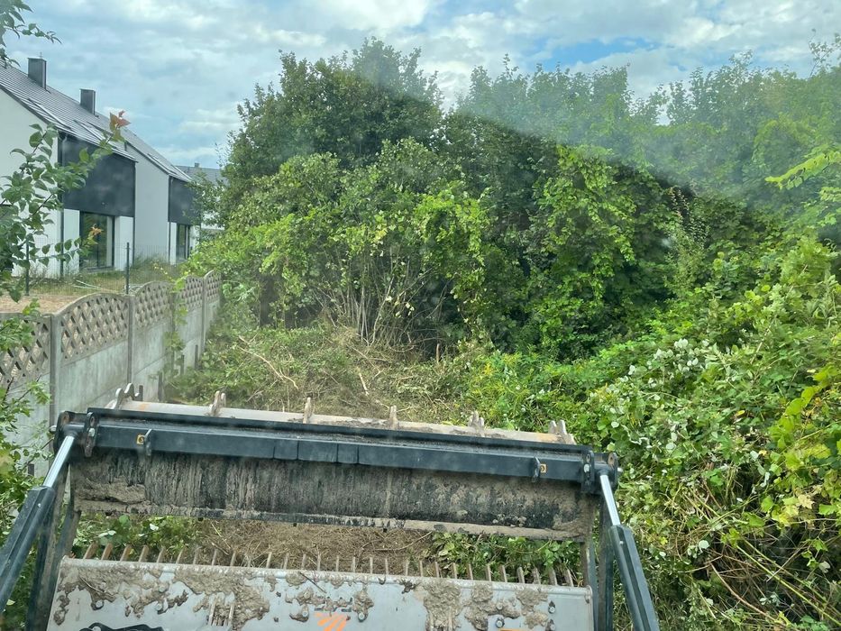 Czyszczenie działek,mulczowanie,karczowanie