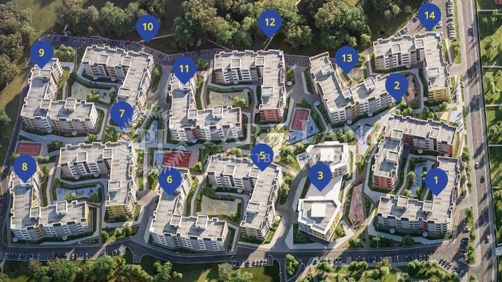 Продаж квартири 3к ЖК Італійський квартал 100 м2 камін Оболонь Ліпинка