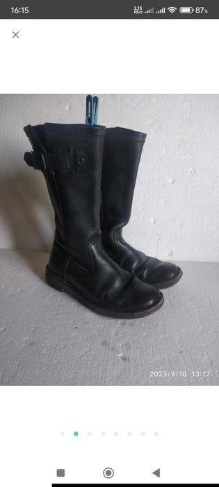 Чоботи Clarks устілка 23 см