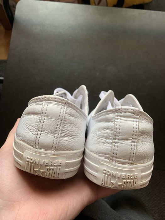 шкіряні кеди Converse