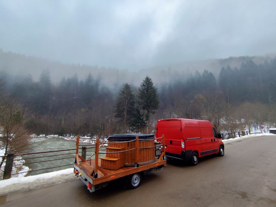 Wynajmij Mobilne jakuzzi balię banie Bieszczady