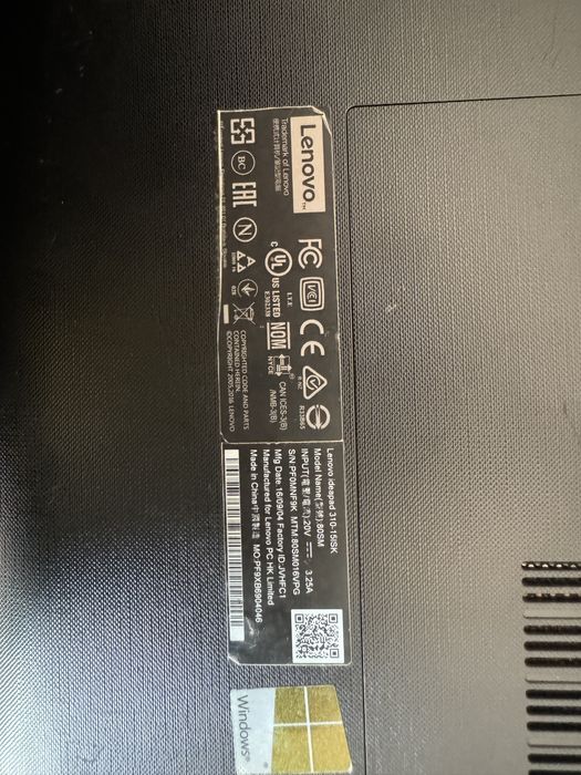 Lenovo 310-15ISK