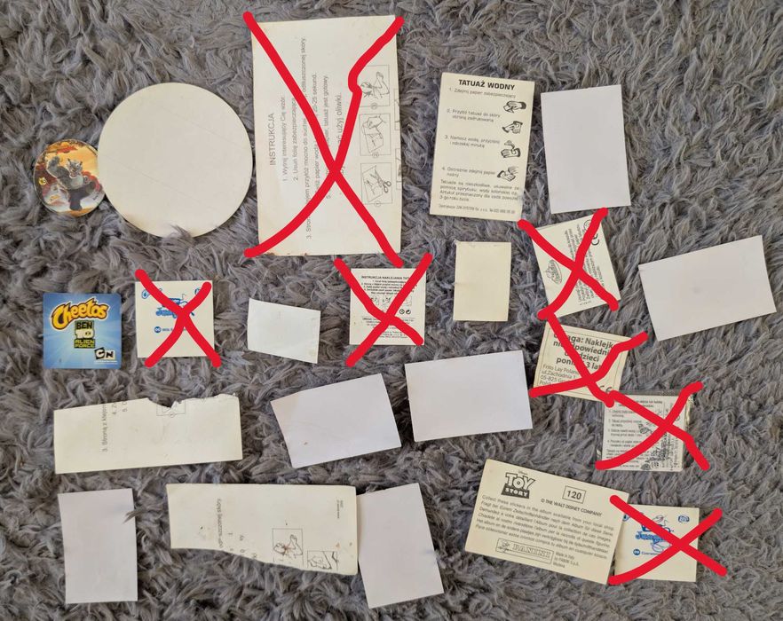 Miks 15 Tatuaży Naklejek Tazo